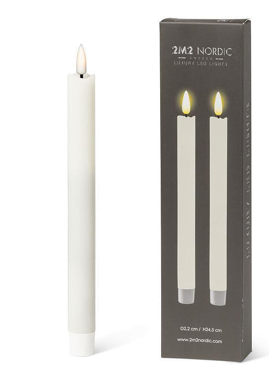 Set of 2 LED Sand Tapers