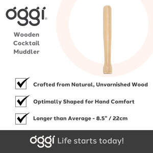 Wooden Cocktail Muddler