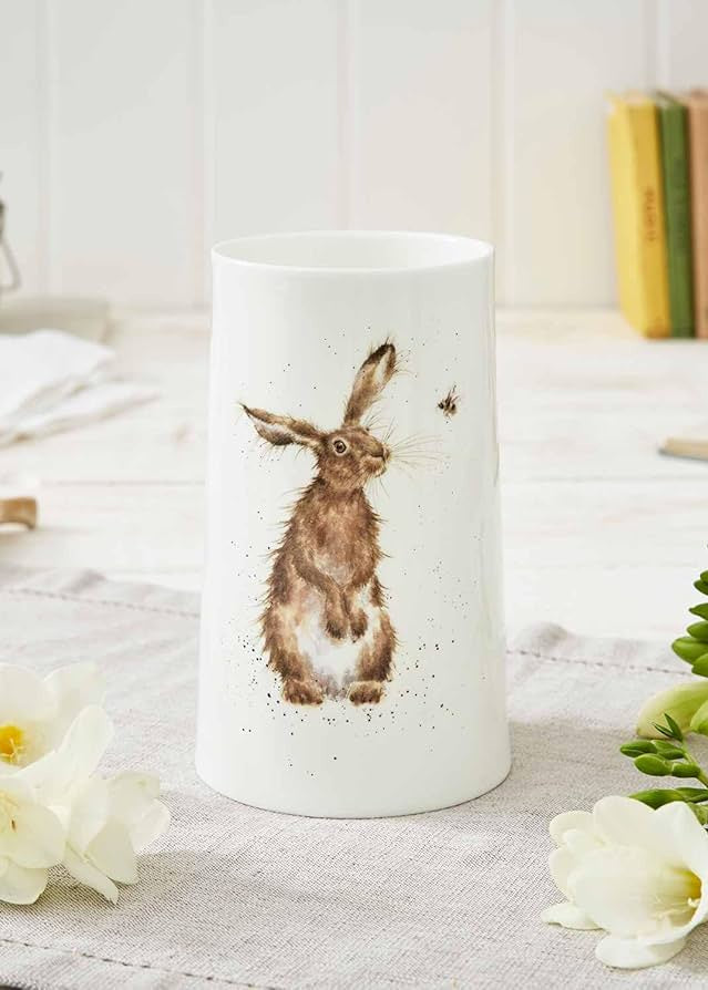 Wrendale Hare & the Bee Vase