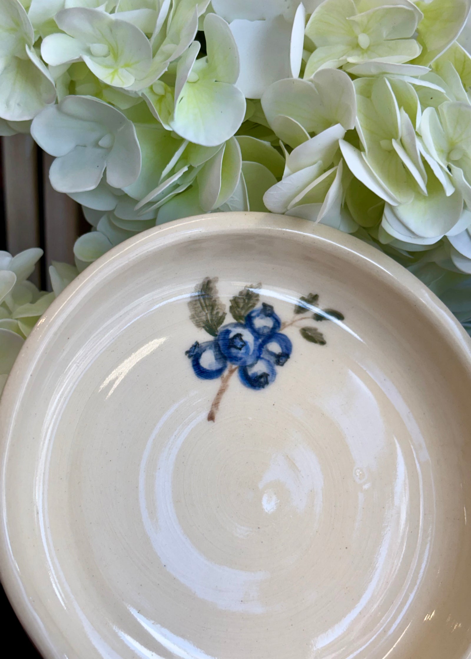 Newfoundland Blueberry - Spoon Rest - Handcrafted Pottery