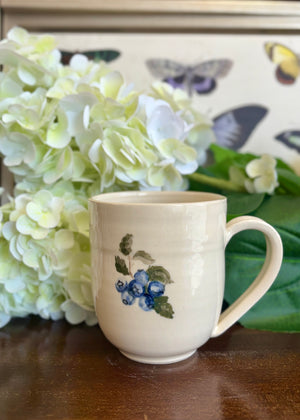 Newfoundland Blueberry Pottery Mug - Handcrafted - Imagine that Pottery