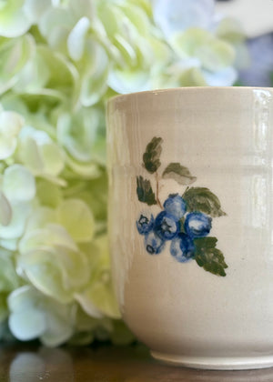 Newfoundland Blueberry Pottery Mug - Handcrafted - Imagine that Pottery