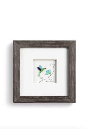 "Moments of Wonder" Seaglass Art