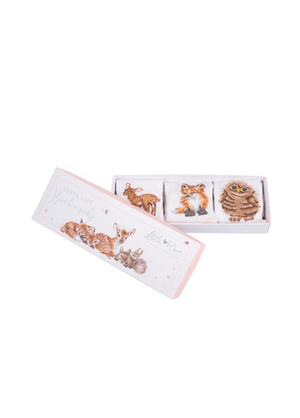 Little Forest Baby Socks Gift Set - Little Wren Collection by Wrendale