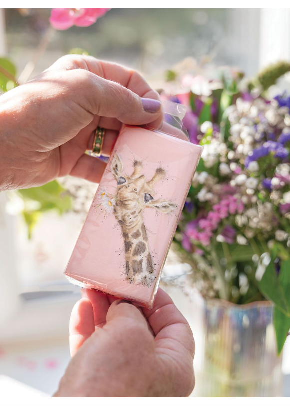 Wrendale Pocket Tissues - Flowers