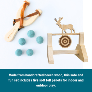 Take Aim! Slingshot and Spinning Target Set