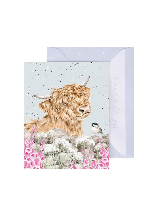 Wrendale Mini Card - Just For Moo