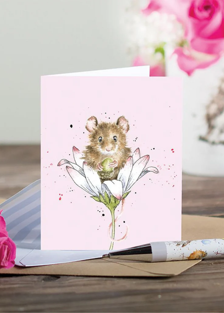 Wrendale Mini Cards - Oops a Daisy