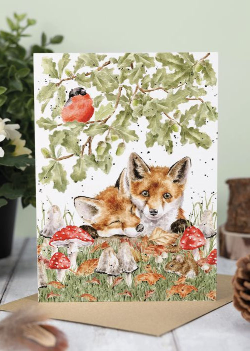 Under the Oak Tree - Wrendale Occasion Card