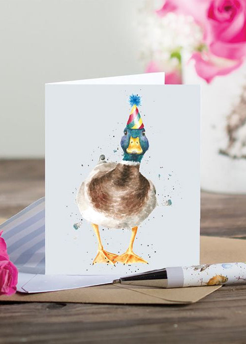 Wrendale Mini Card - Conquackulations