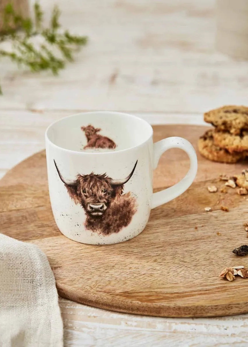 Highland Coo - 11oz Bone China Mug