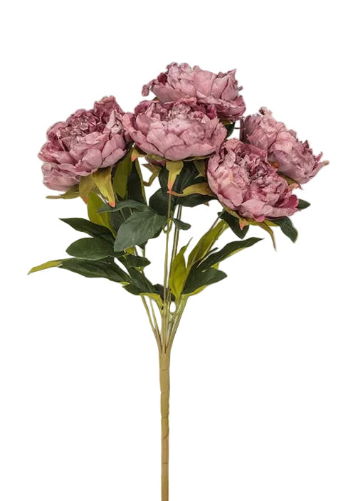 Open Peony Bouquet - Pink