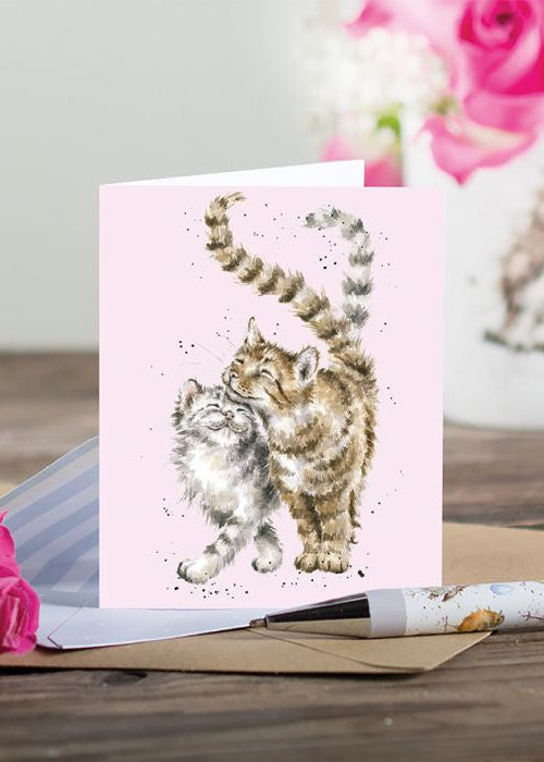 Wrendale Mini Card - Feline Good