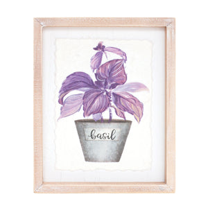 Watercolour Herb Pot Prints