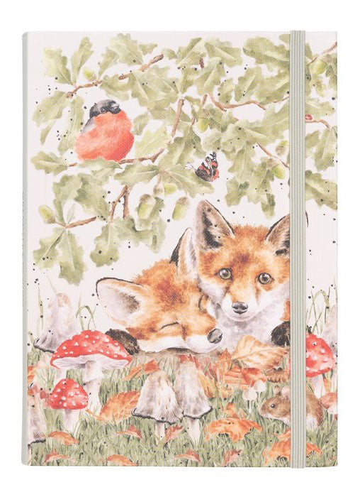 Wrendale Flexi Notebook - Under the Oak Tree
