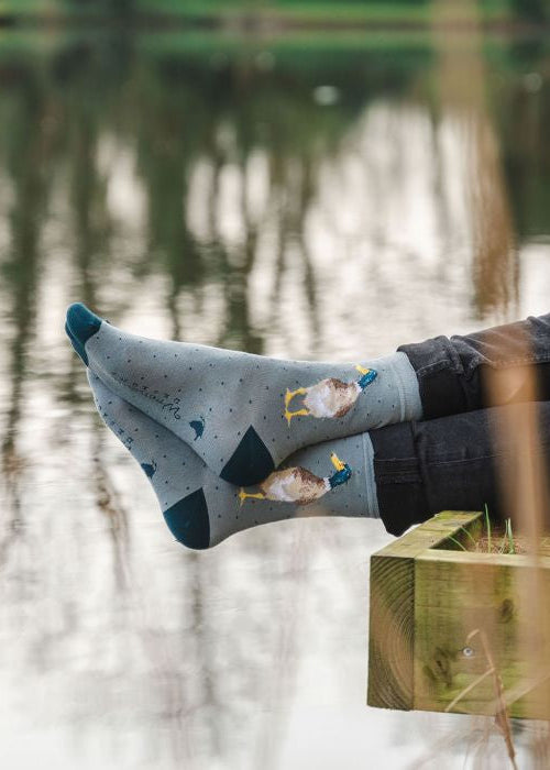 Guard Duck - Wrendale Men's Socks