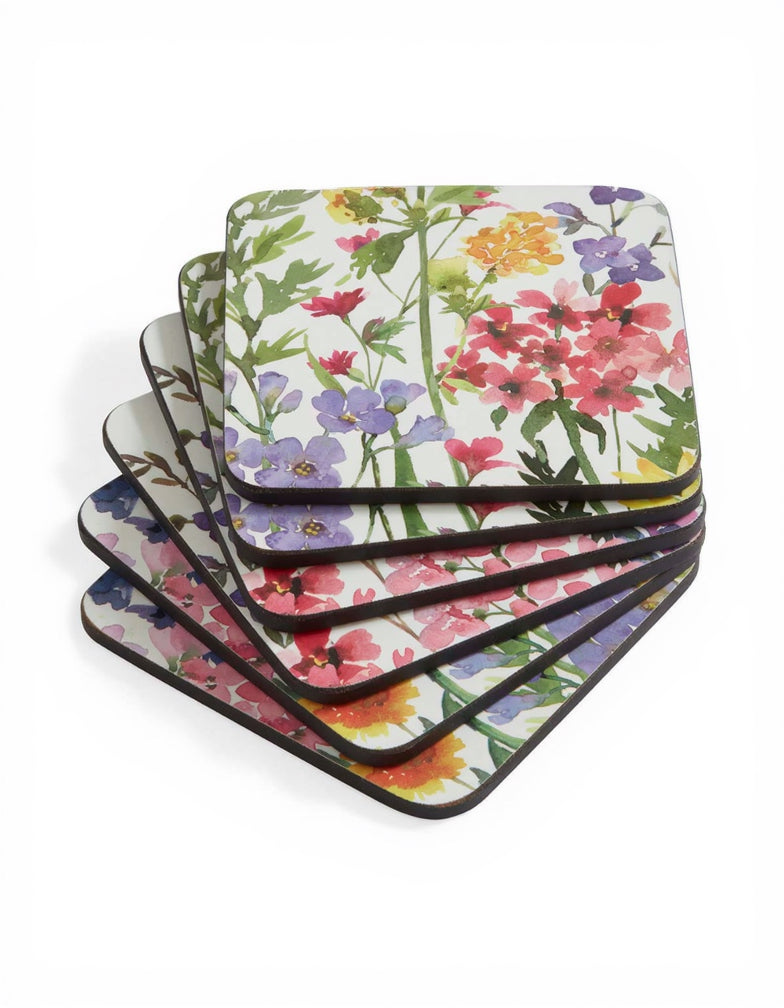 Wildflowers Pimpernel Coasters - Set of 6