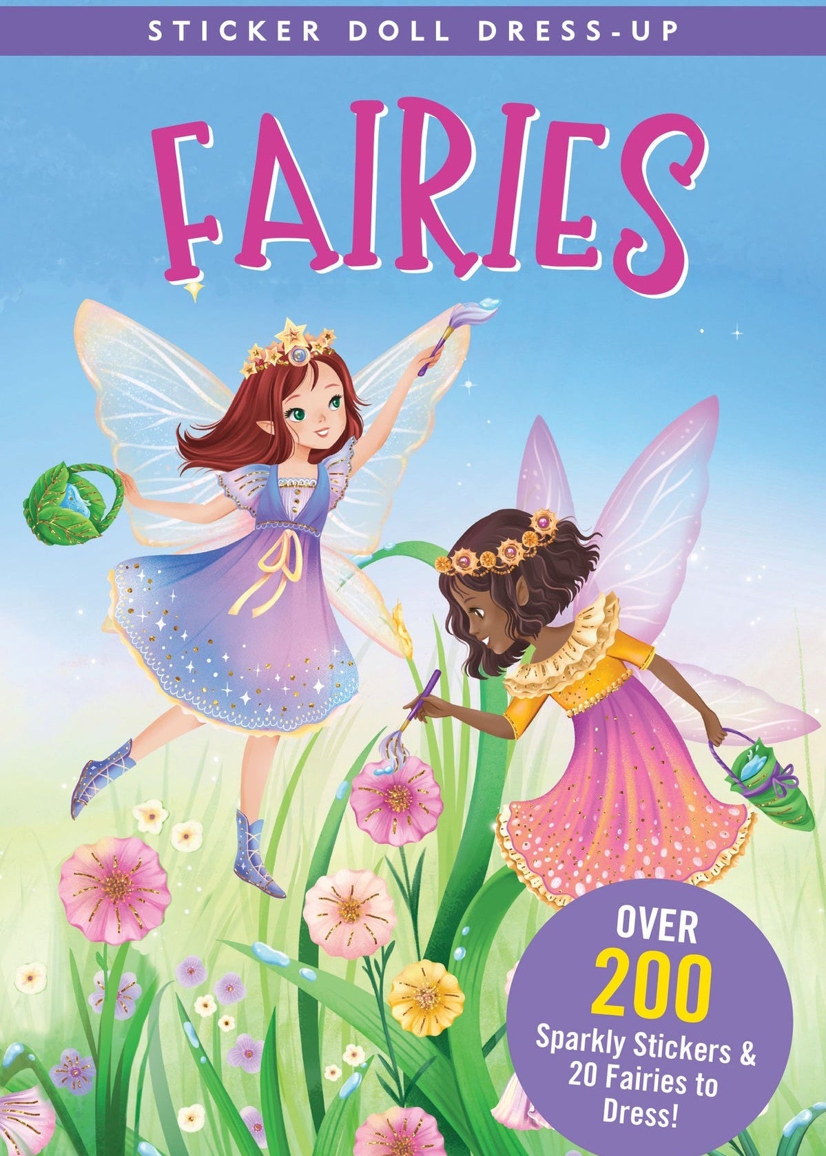 Fairies Sticker Doll Dress-Up Book