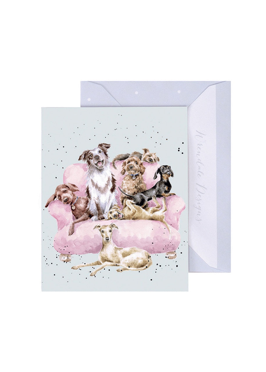 Wrendale Mini Cards - Movie Night