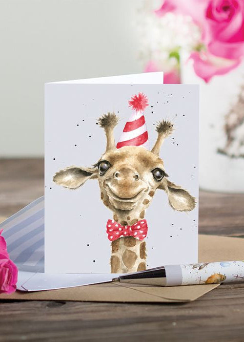Wrendale Mini Card - Here for the Cake