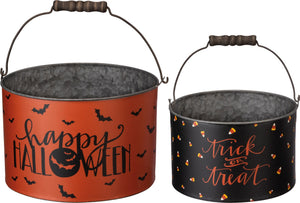 Halloween Treats Buckets