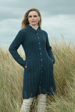 Leitrim Lace Coat Sweater