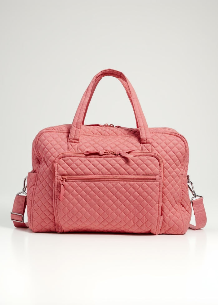Weekender Travel Bag - Terra Cotta Rose